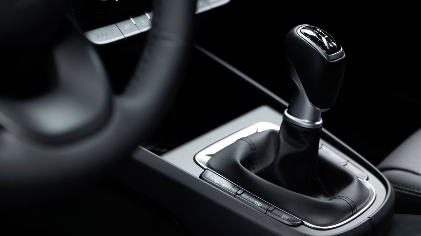 Pohled na interiér nového modelu Hyundai KONA.